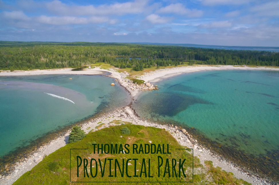 Thomas Raddall Provncial Park Aerial