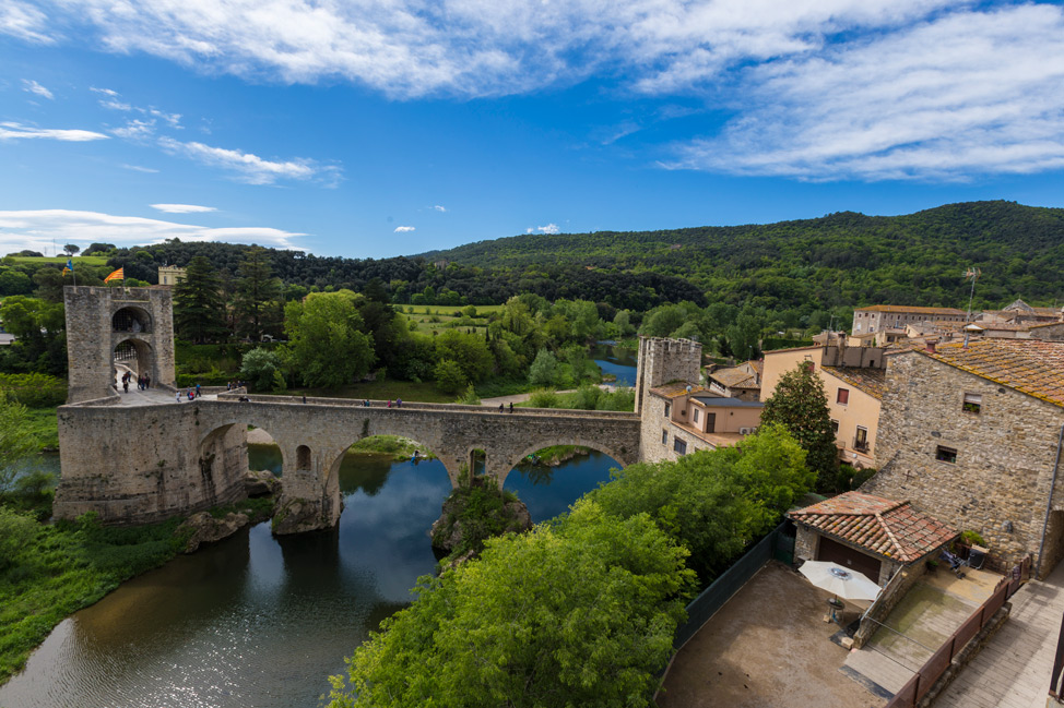 Besalu From Above