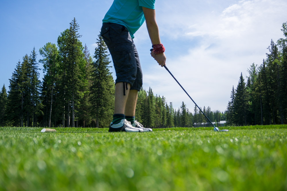 Sundre Golf Club Tee Box