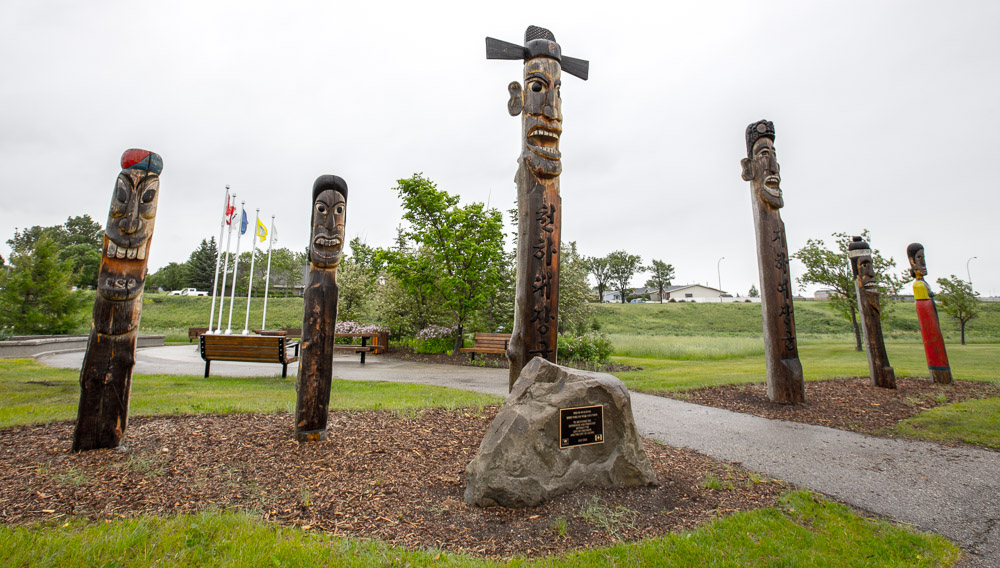 Korean-Totem-Poles