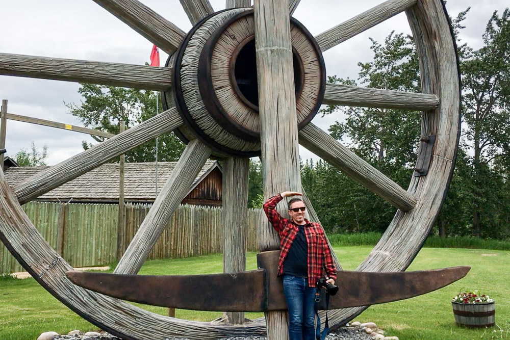 World-Largest-Pick-Axe-and-Wheel-Fort-Assiniboine