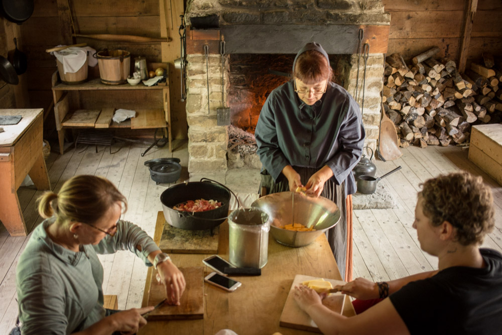 Traditional Prep Kitchen