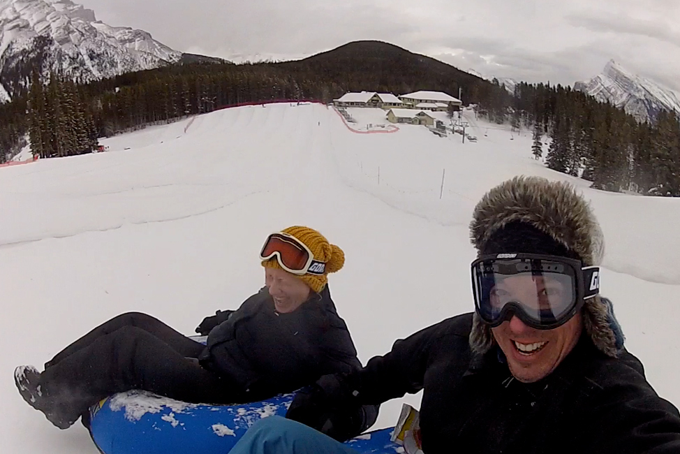 Tubing-Norquay-Banff-Alberta