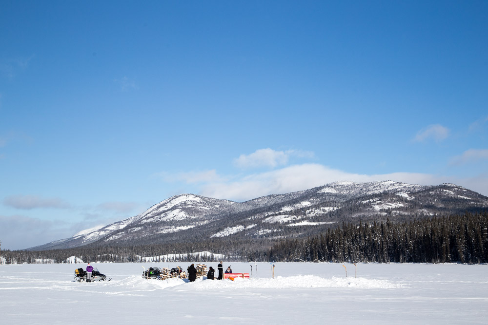 Middle of the Lake Yukon