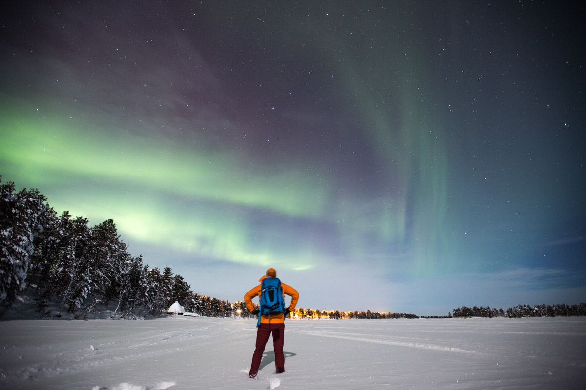 Northern Lights Pete Heck in Finland