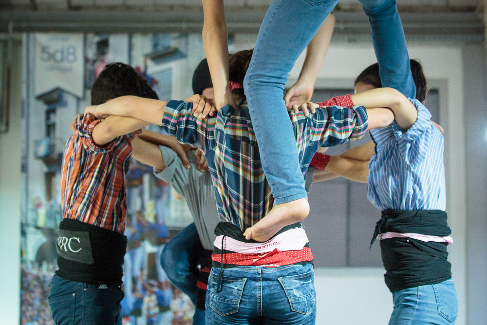 Climbing the Human Tower