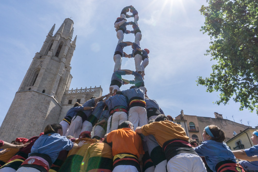 Girona Human Towers Double Column