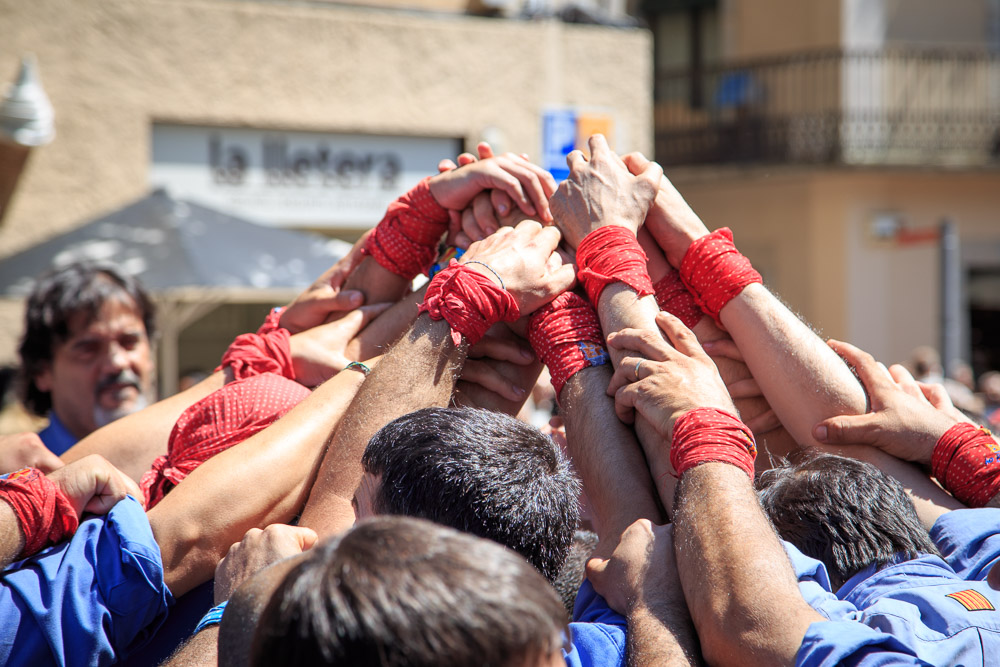 Girona Human Towers Hands