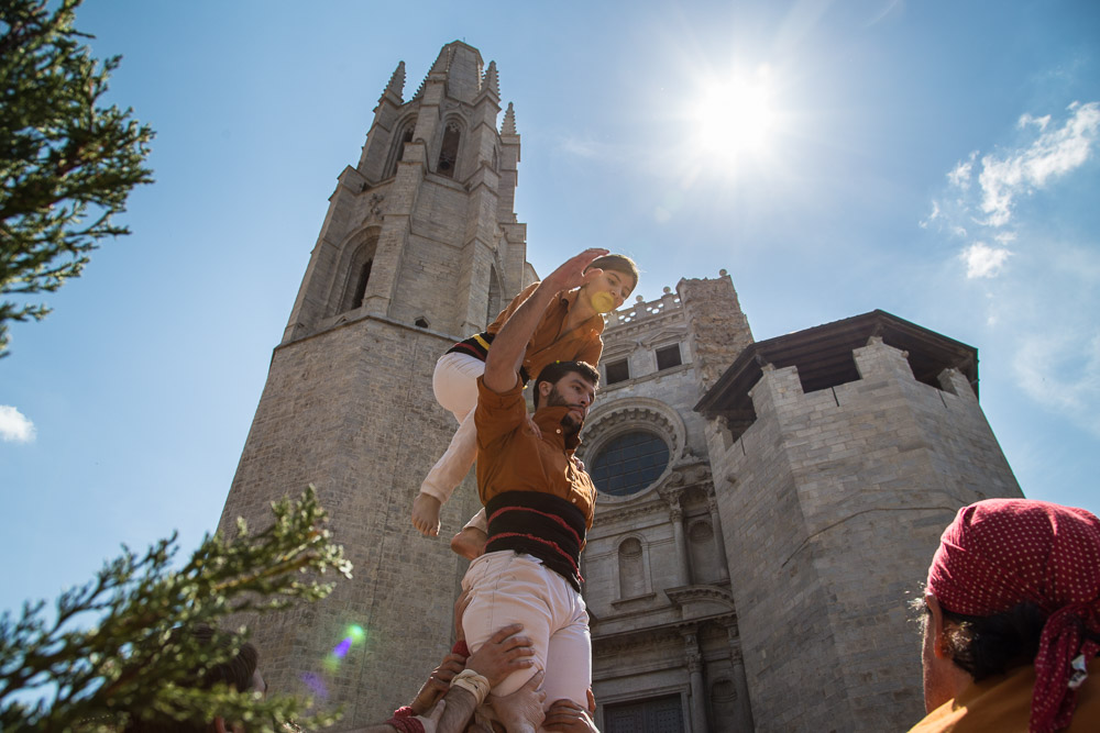 Girona Human Towers Single Tower