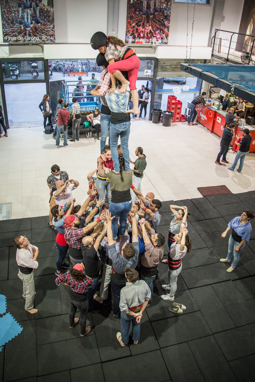 Human Tower Practice