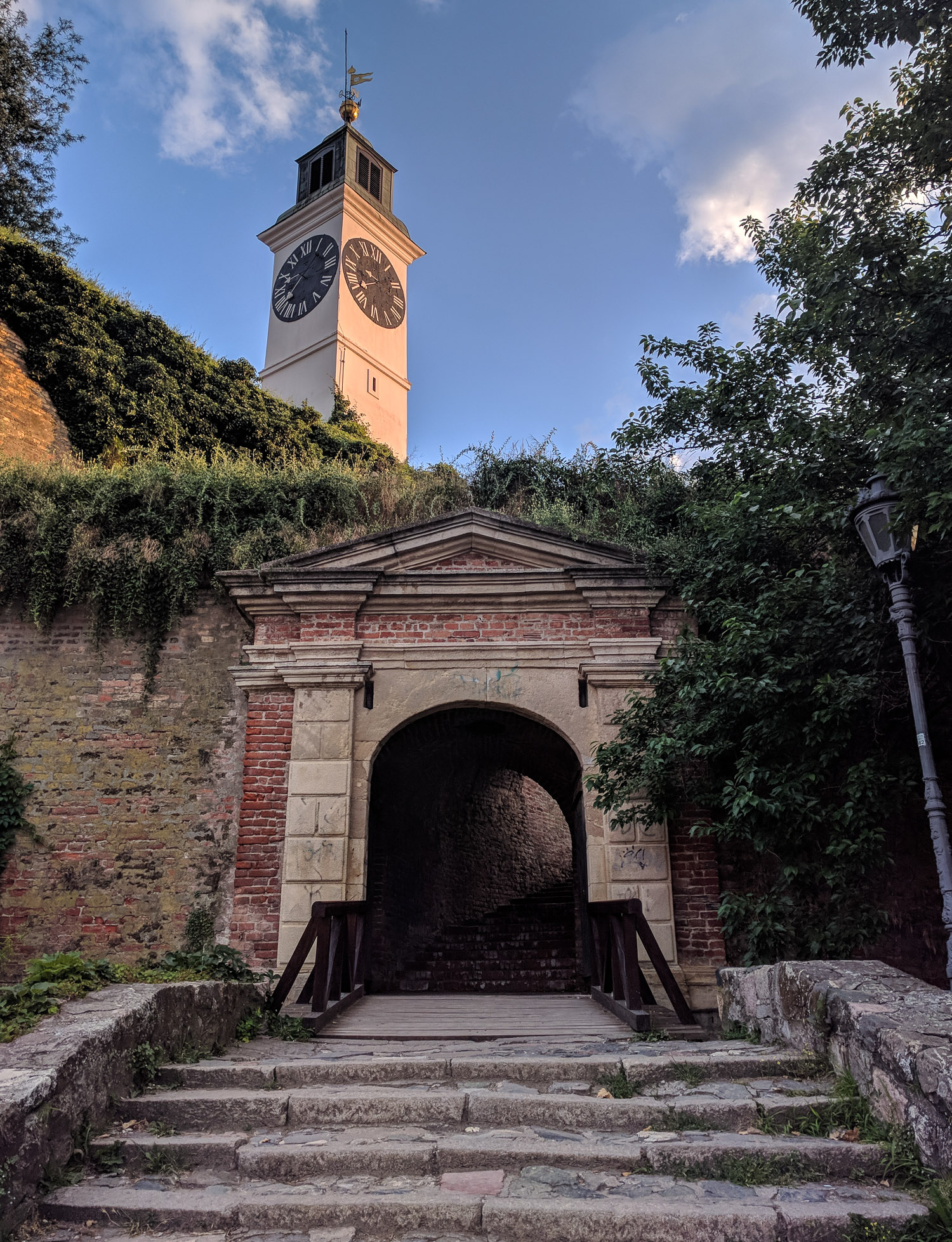 Novi Sad Fortress Path