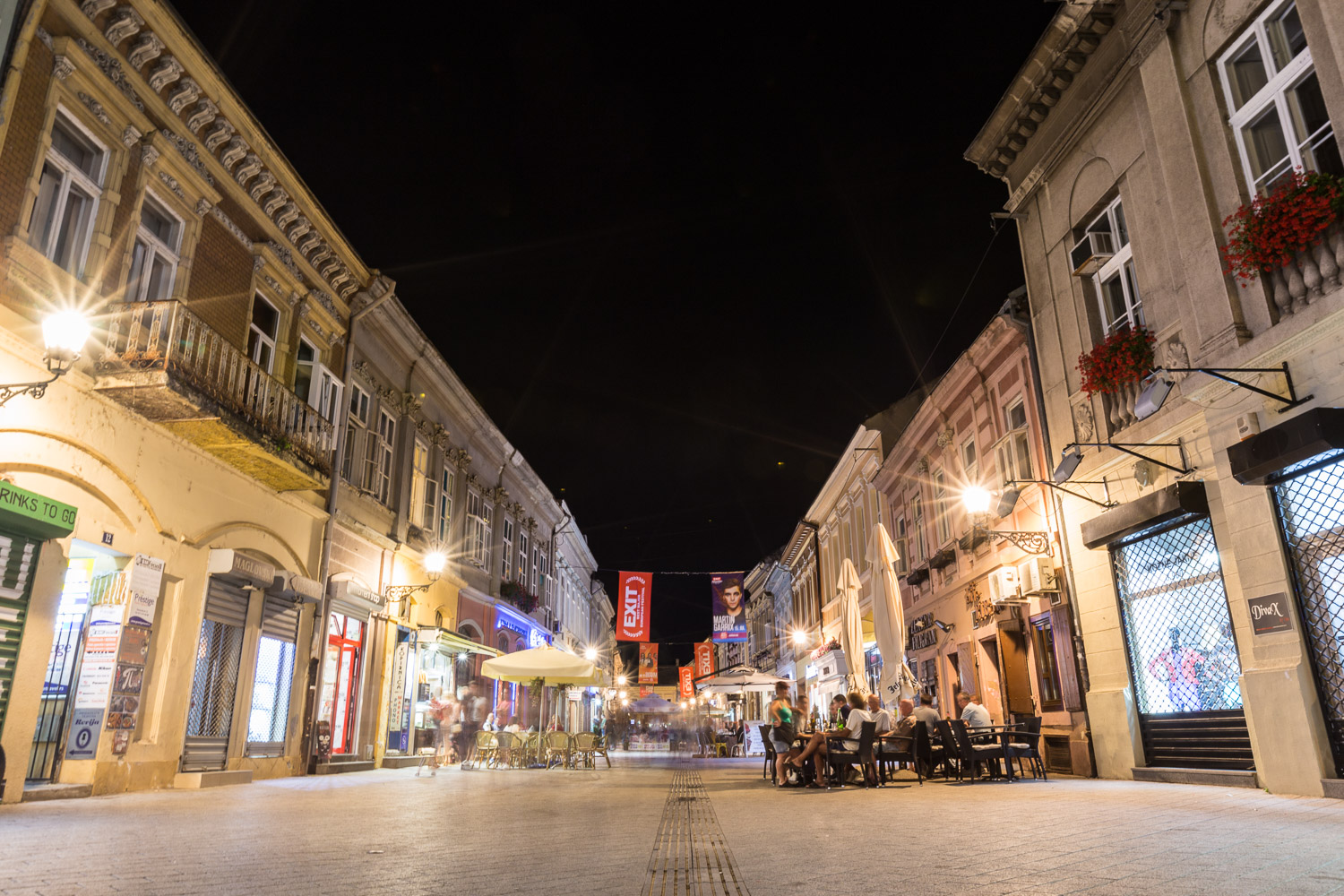 Novi Sad at Night