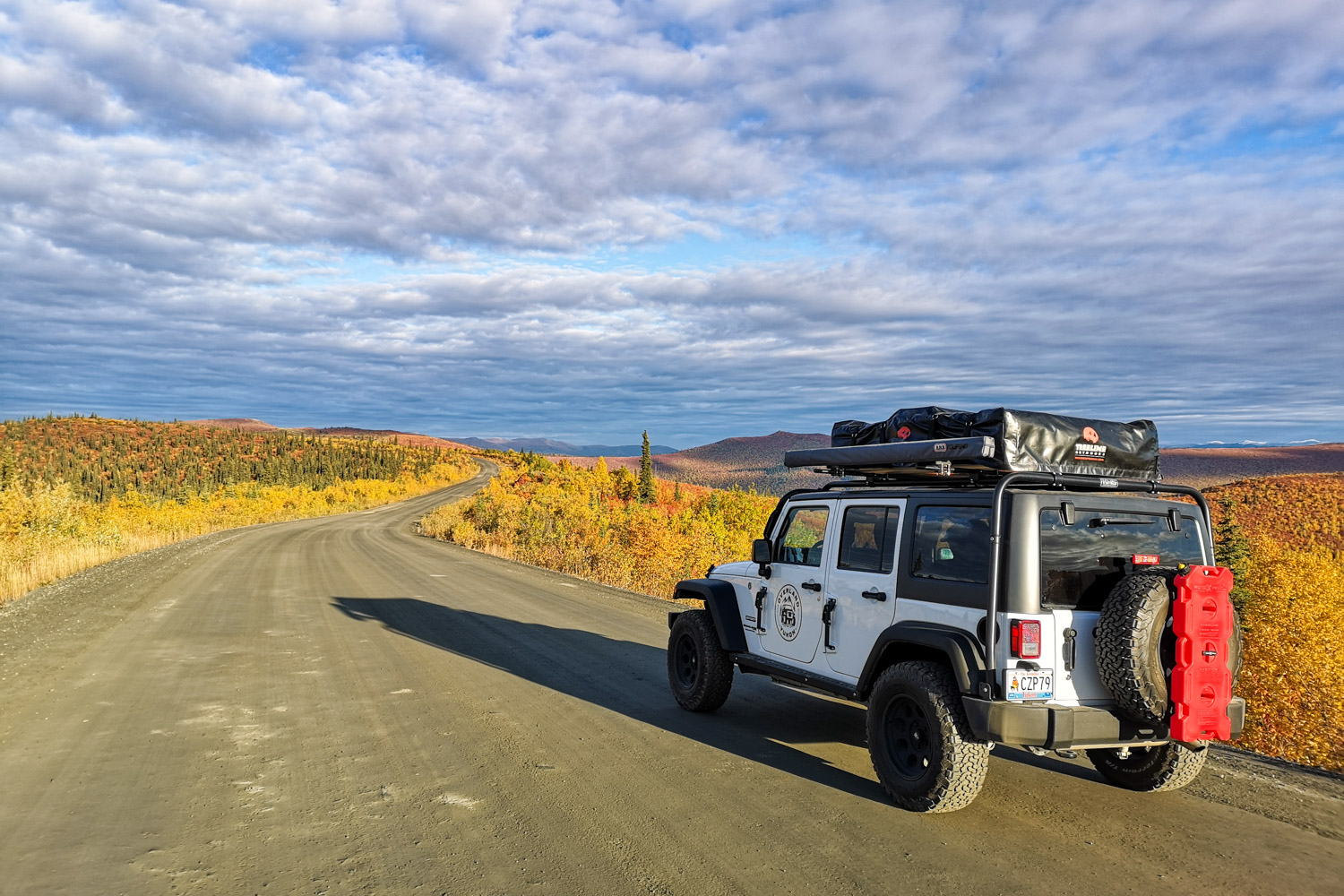 Driving the Top of the World Highway