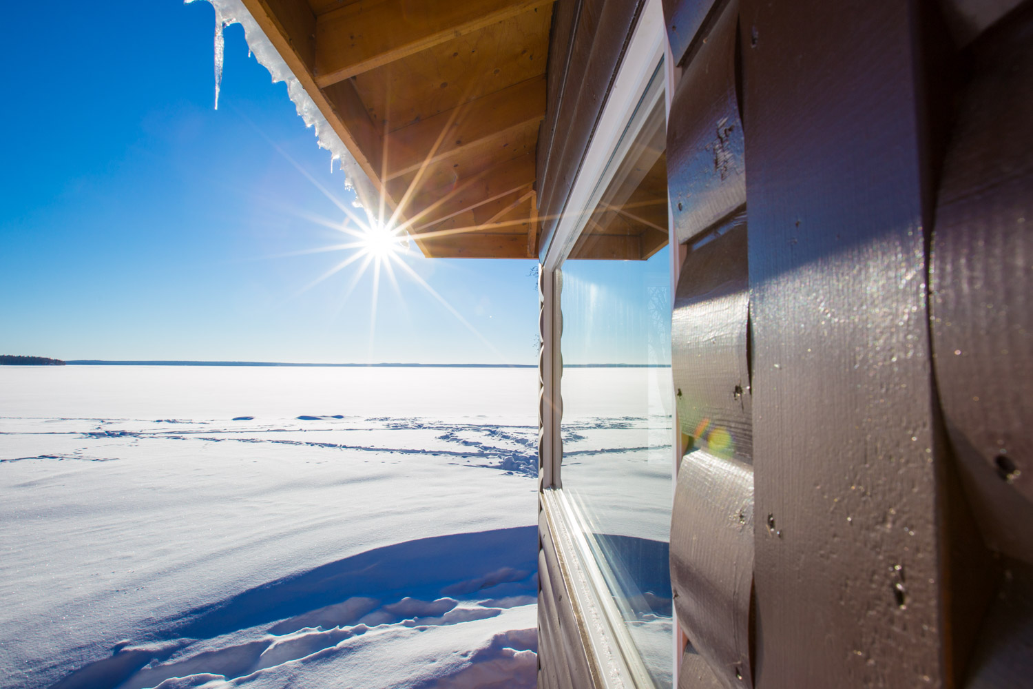 Lake Waskesiu Winter Morning