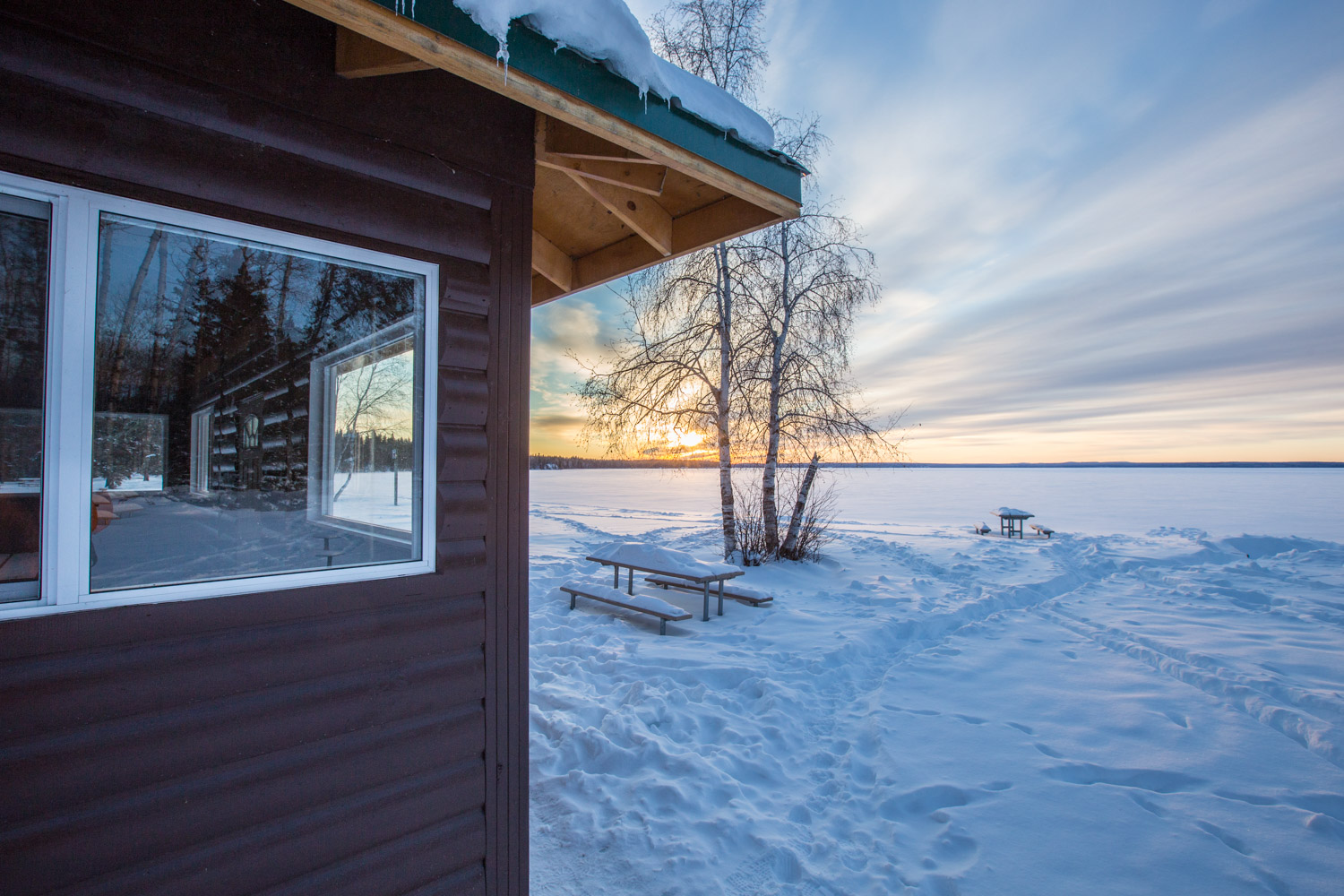 Pretty Morning Skies Prince Albert National Park