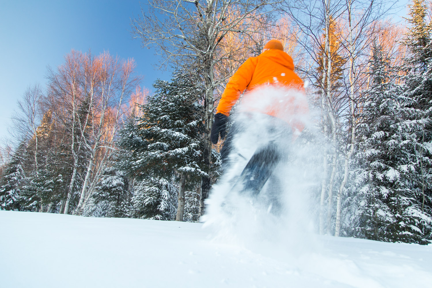 Snowshoeing Elk Ridge Resort