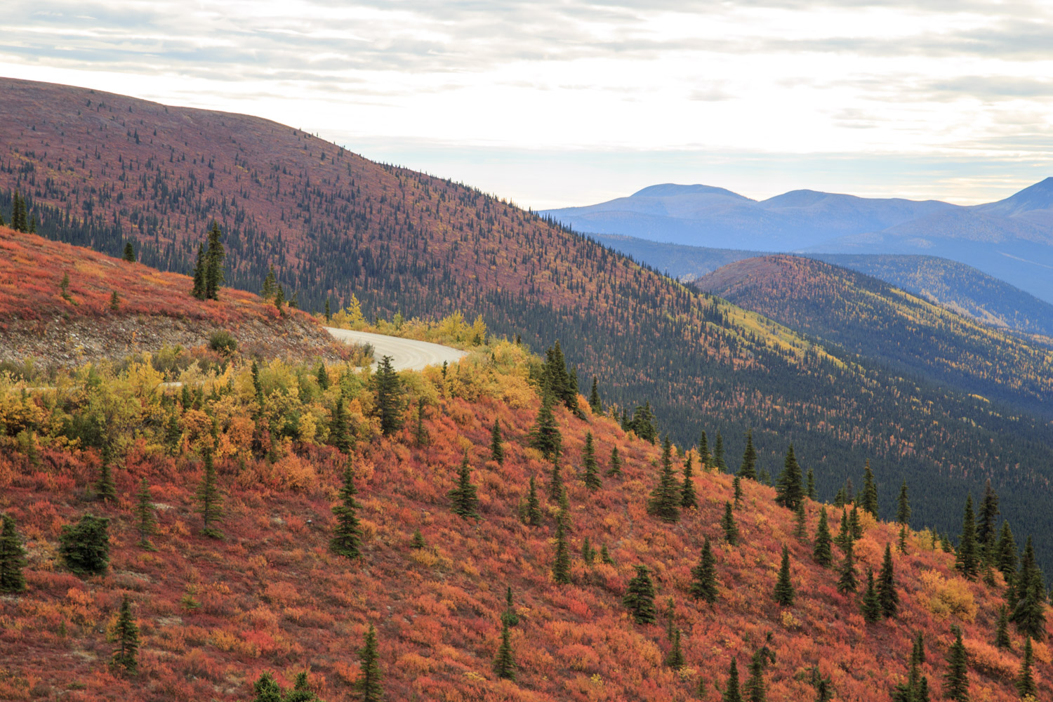 Top of the World Highway Colours