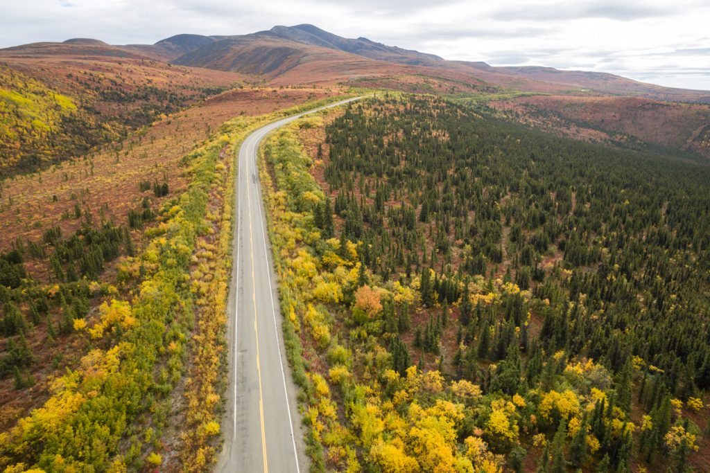 Top of the World Highway Road Trip Alaska
