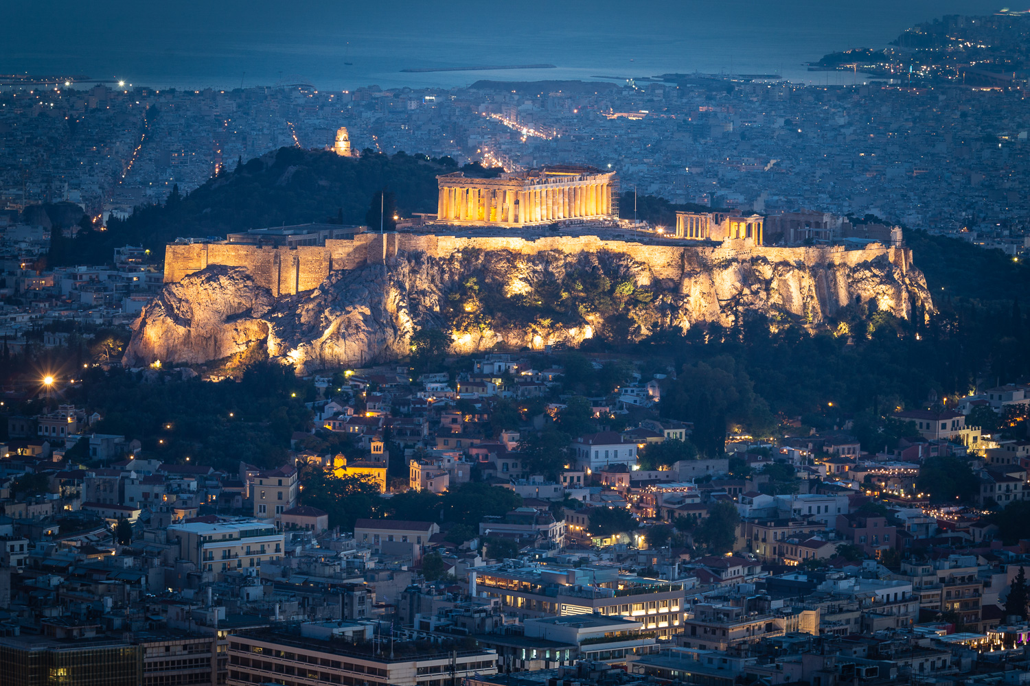 Athens at Night