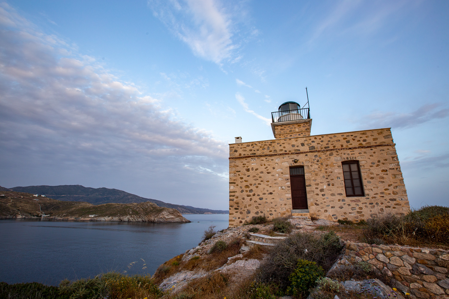 Lighthouse Ios Greece