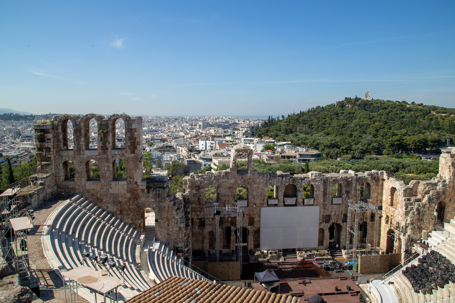Odeon of Herodes Atticus Acropolis Athens