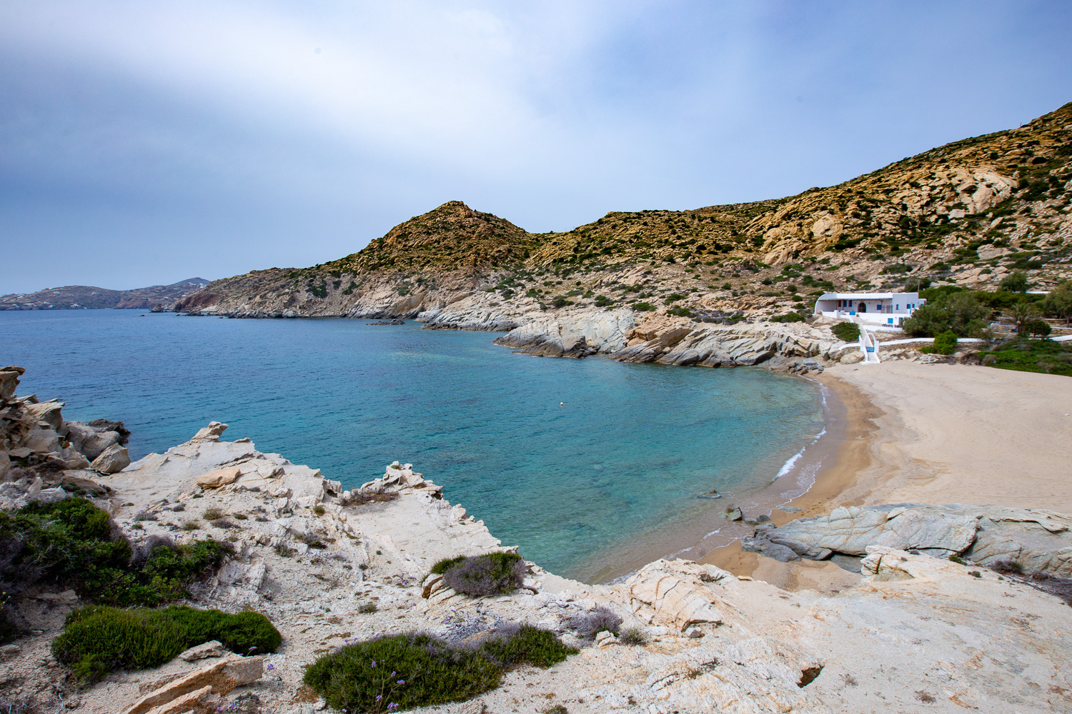 Sapounochoma Beach Ios Greece