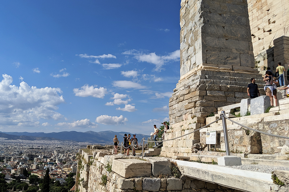 View over Athens