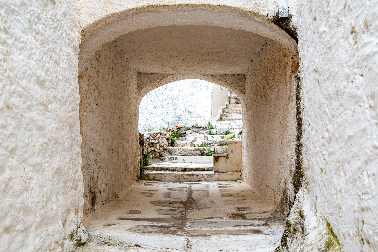 White Streets on Naxos