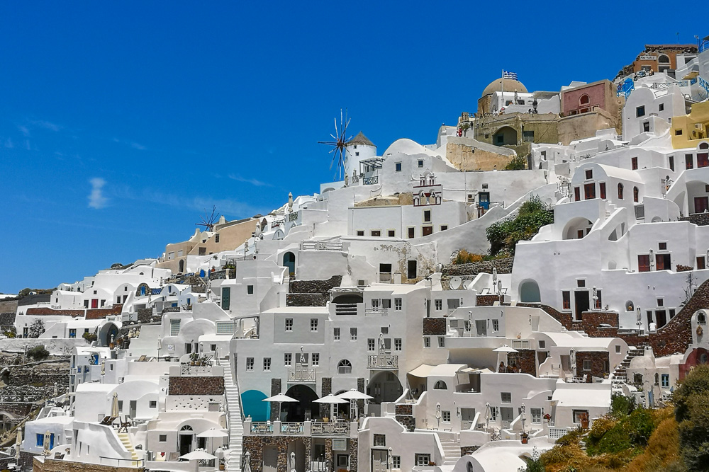 A view of Ia, Santorini