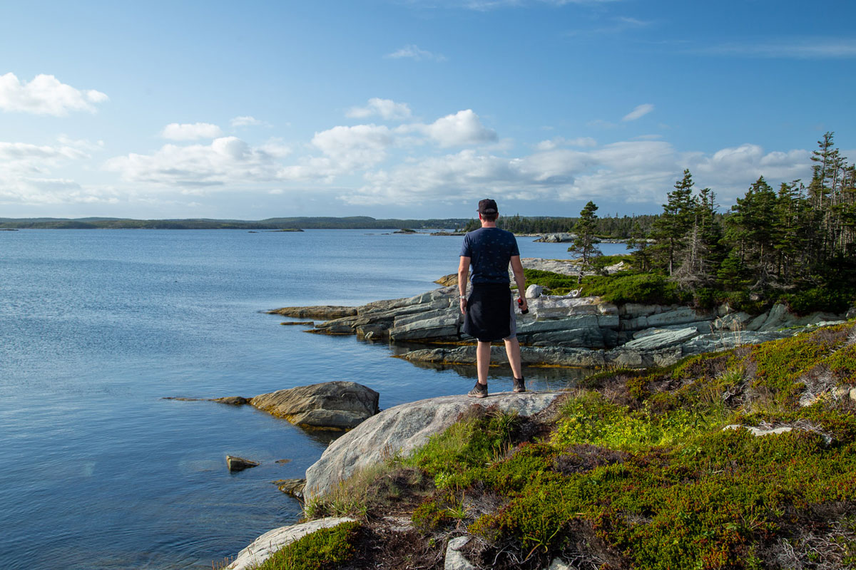 Taylor Head Provincial Park hike on Marine Drive