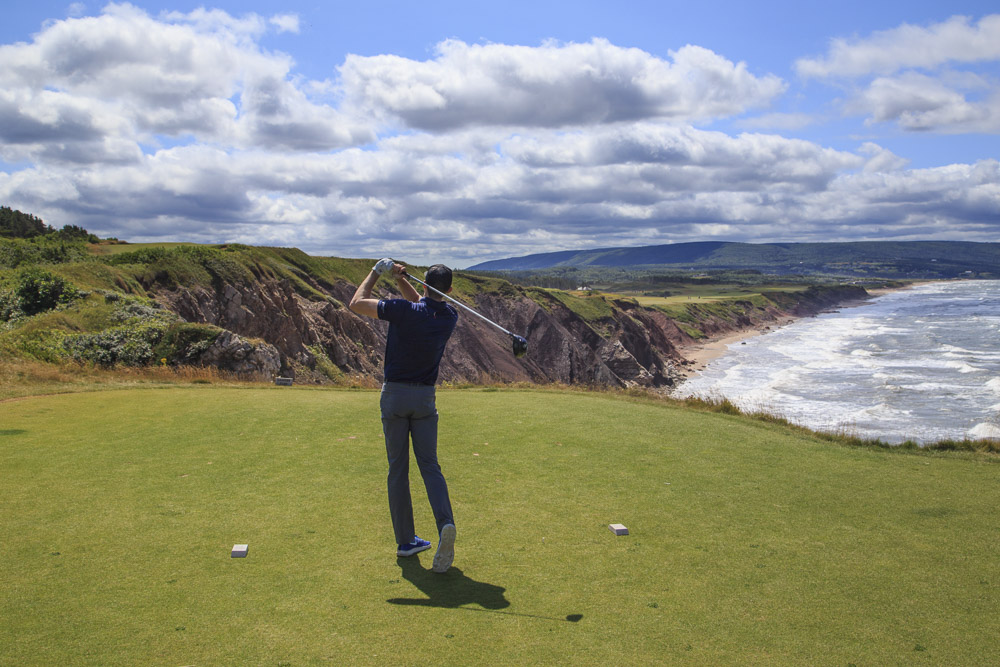 Golfing at Cabot Links Nova Scotia