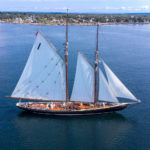 The Bluenose II sailing in Nova Scotia