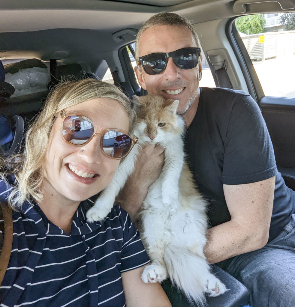 Dalene, Pete and Norman ready to cross Canada