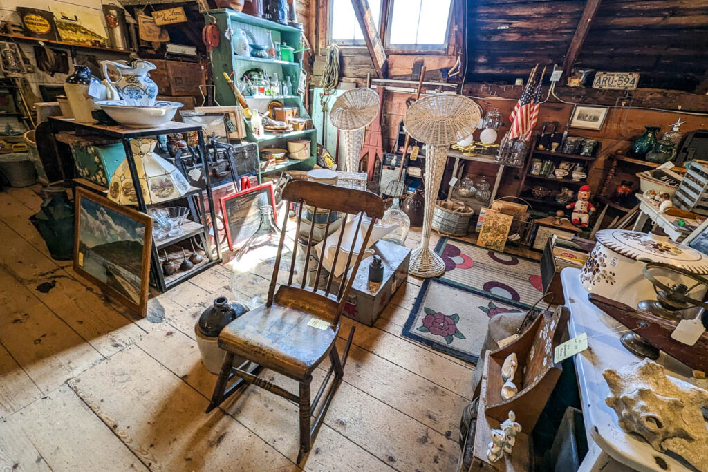 Inside a Great Village Antique Shop