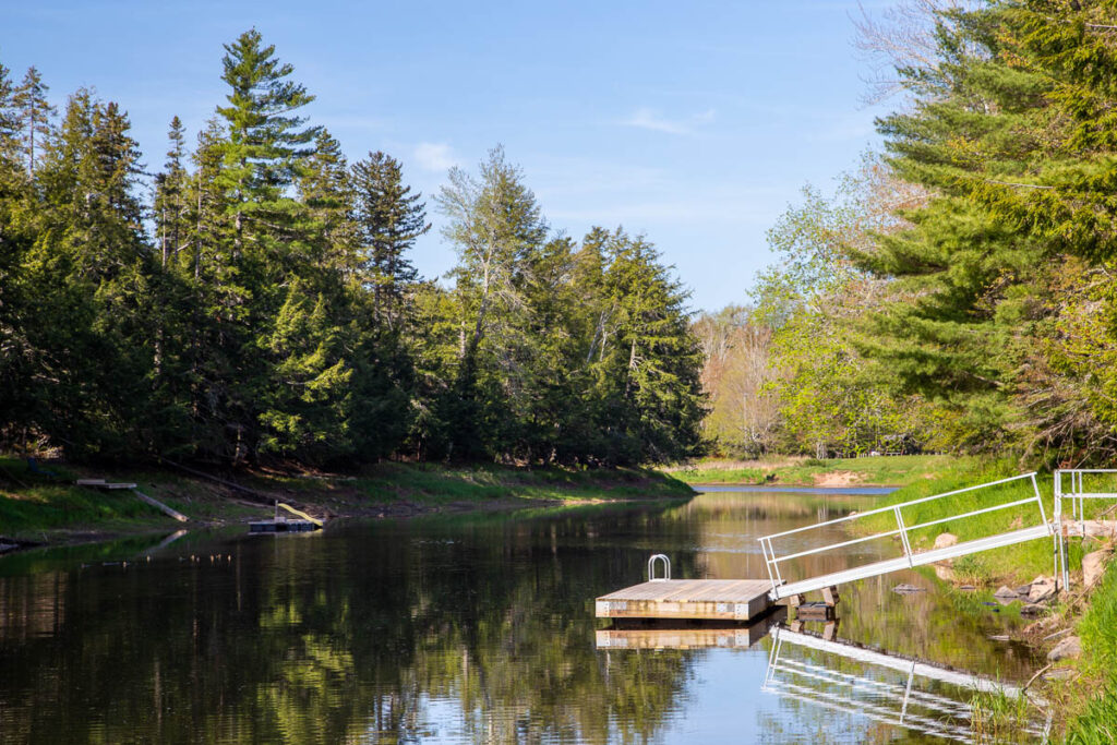 Stewiacke River Park Pier