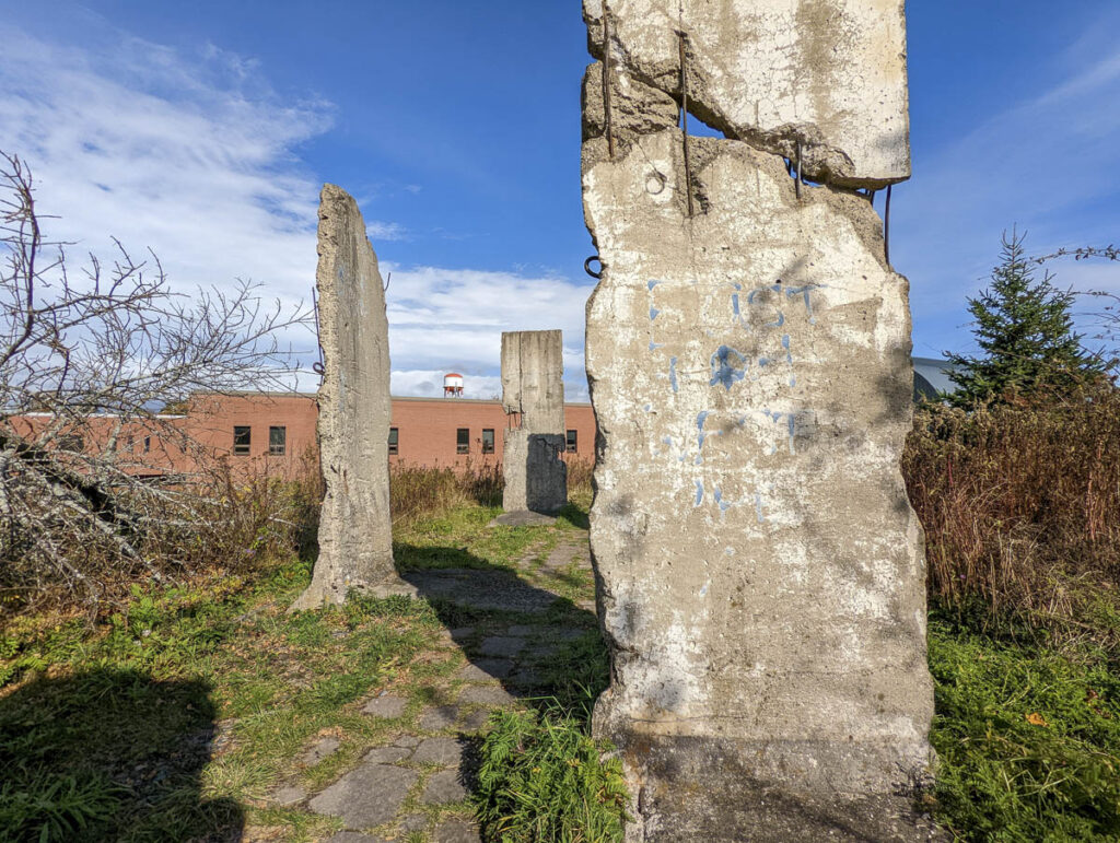 Berlin Wall Sections in Truro