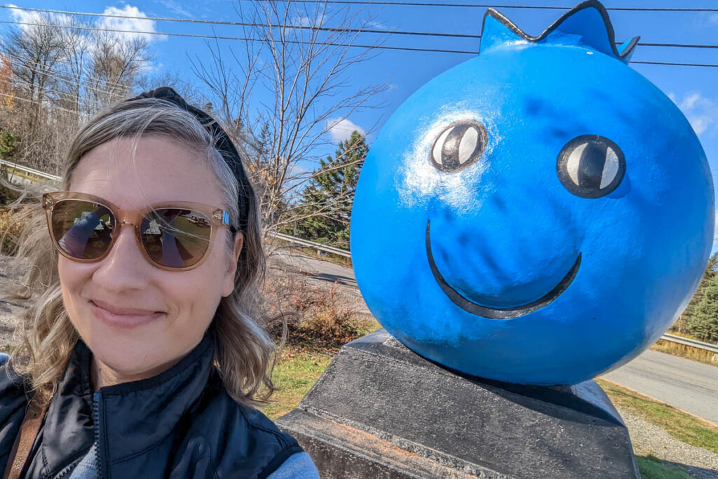 Blueberry Selfie