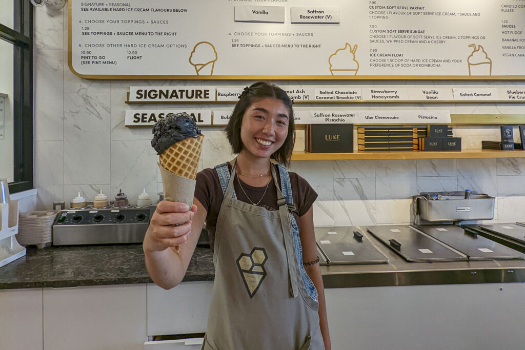 Dandy's Artisan Ice Cream in Regina - another stop on our Cross Canada Road Trip