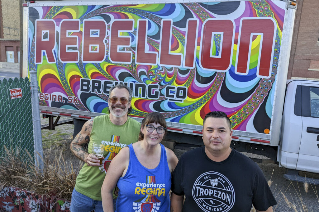 Rebellion Brew Team Regina - a stop on our Cross Canada Road Trip