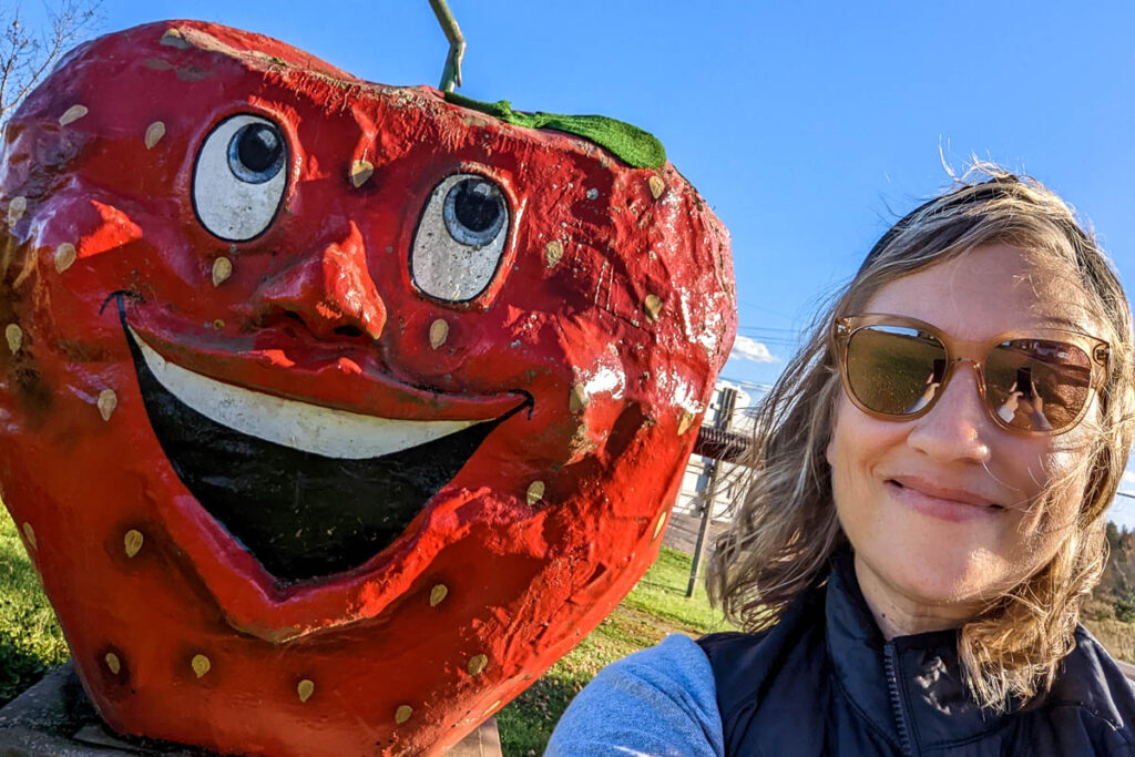Strawberry Selfie