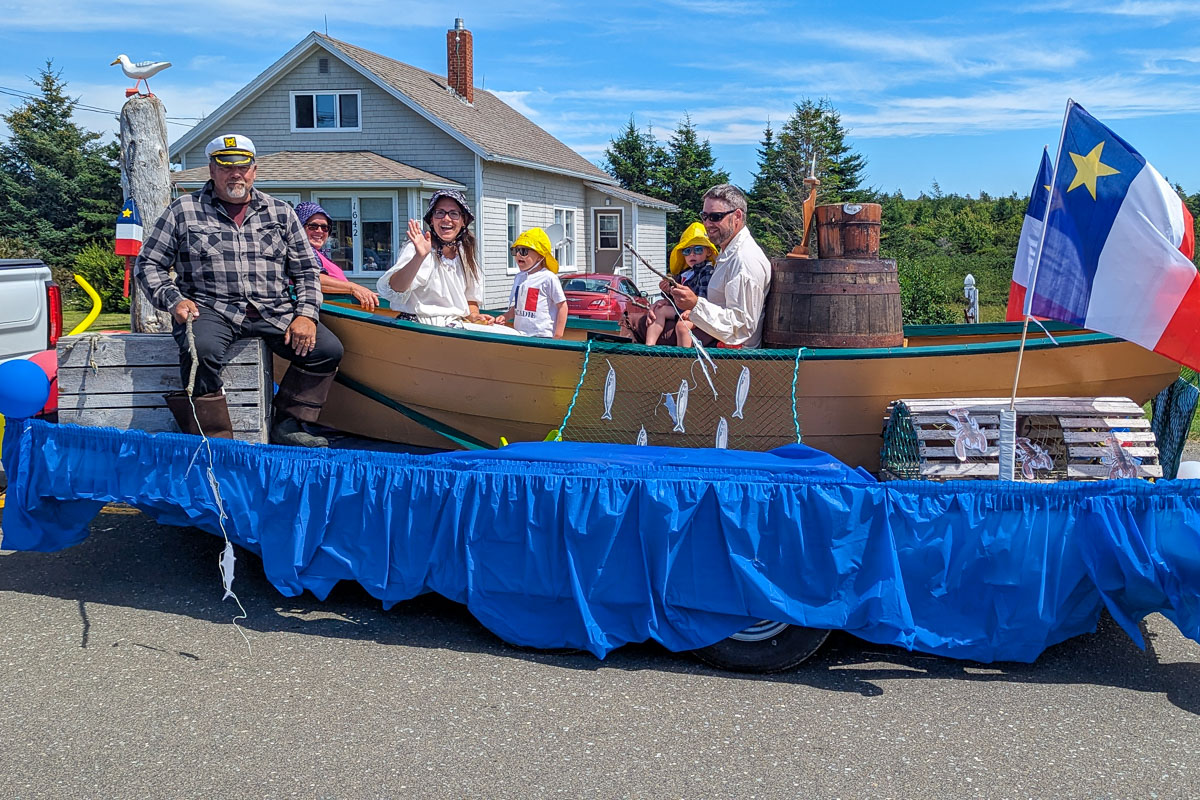 Festival Acadien de Clare Float