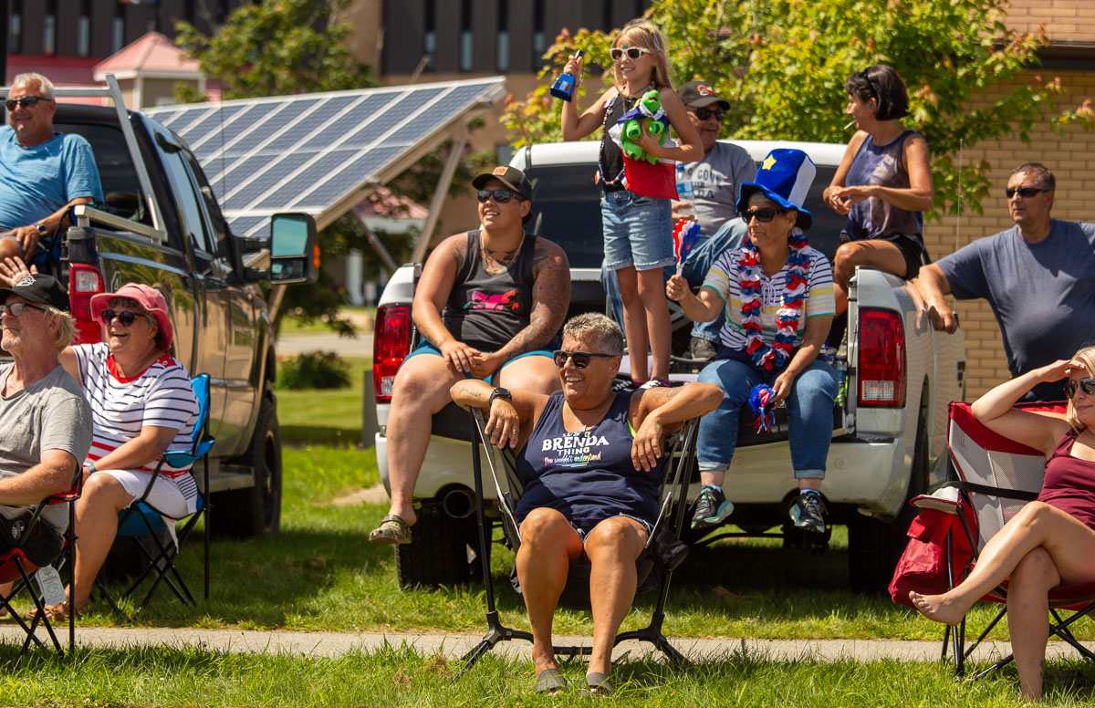 Nova Scotia Festivals - Festival Acadien de Clare Parade Watching