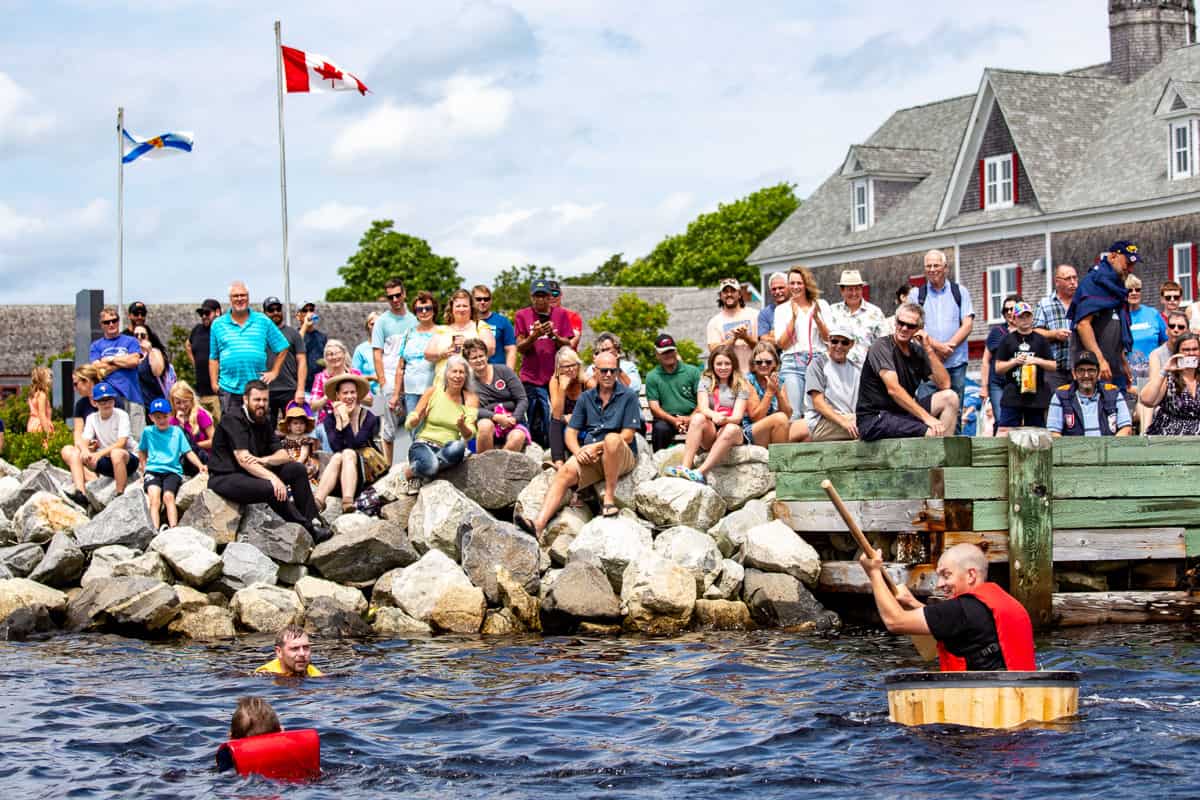 Nova Scotia Festivals - Barrel Trawl Tub Races