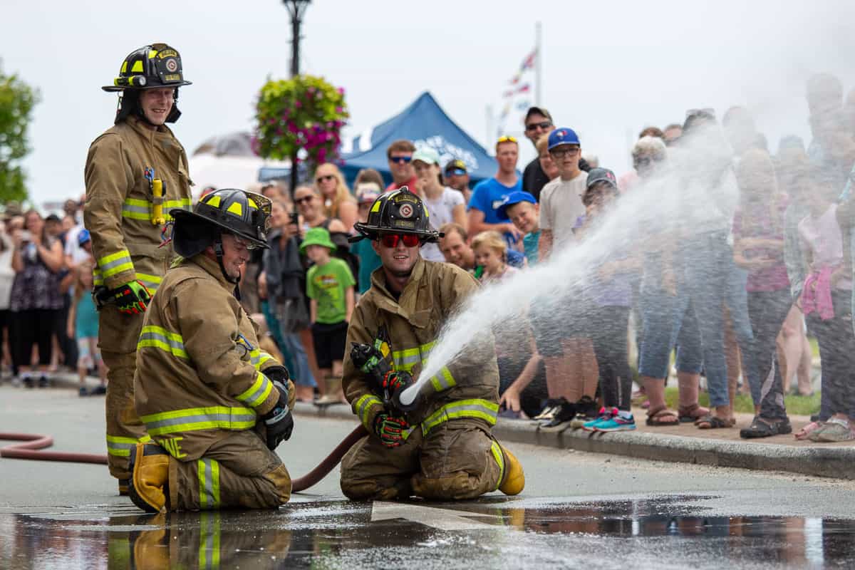 Firemens Fun Competition Shelburne Dock Days