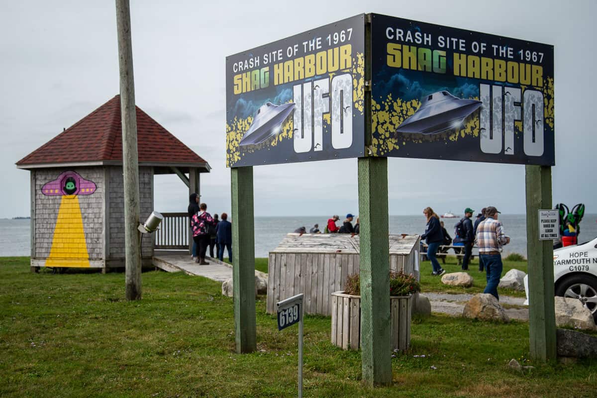 Nova Scotia Festivals - Shag Harbour UFO Incident Site