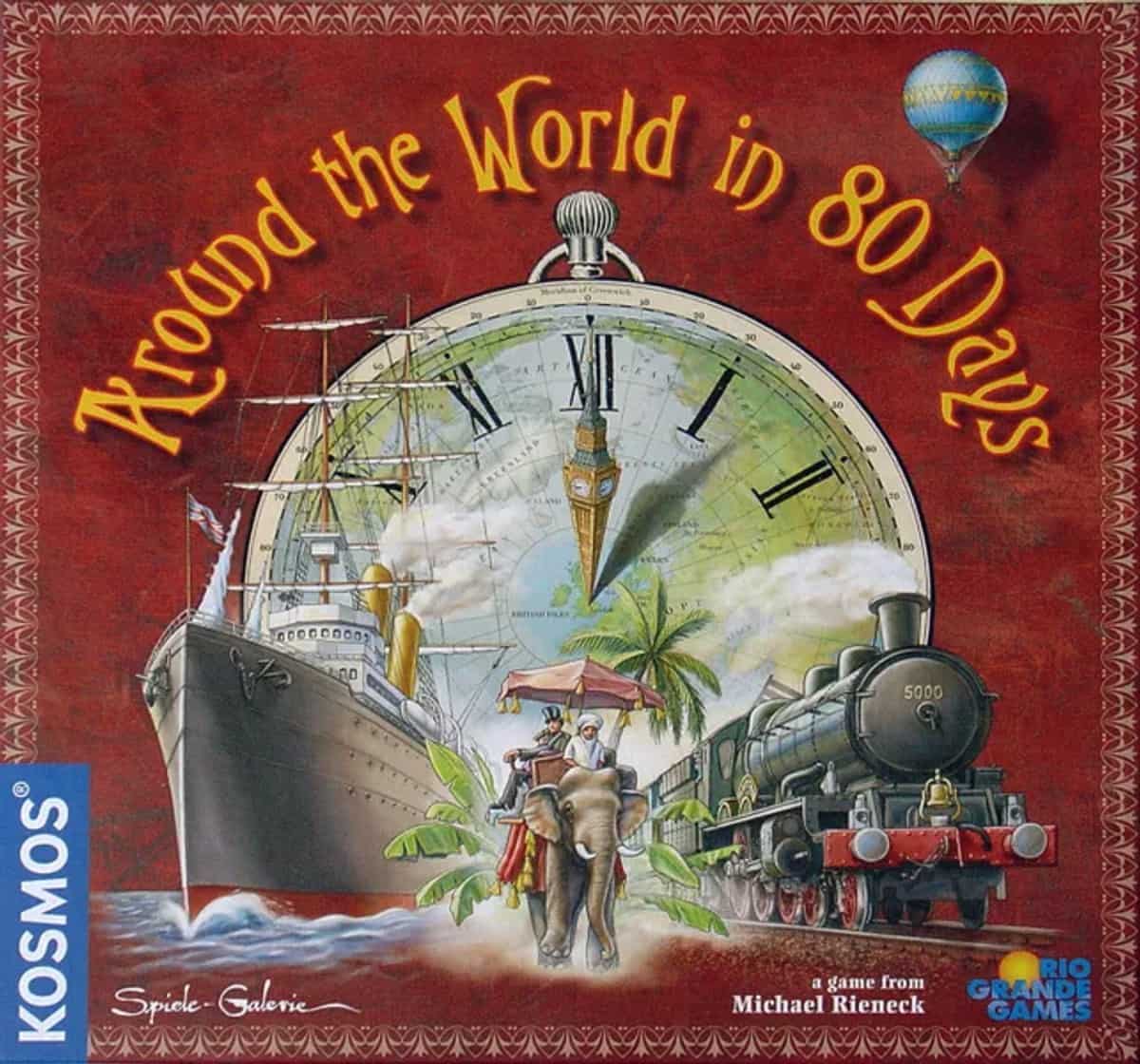 Around the World in 80 Days Travel Board Game