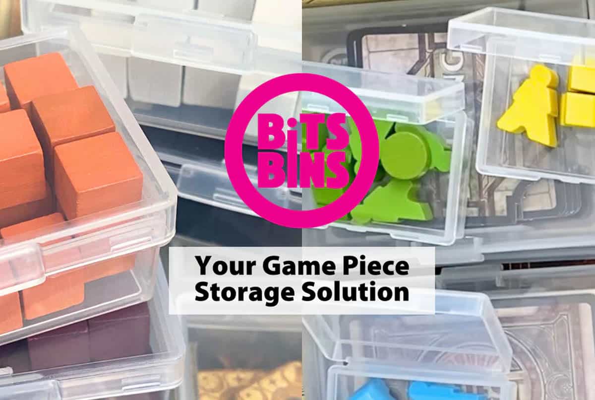 Bits-Bins - a storage solution for your travel games
