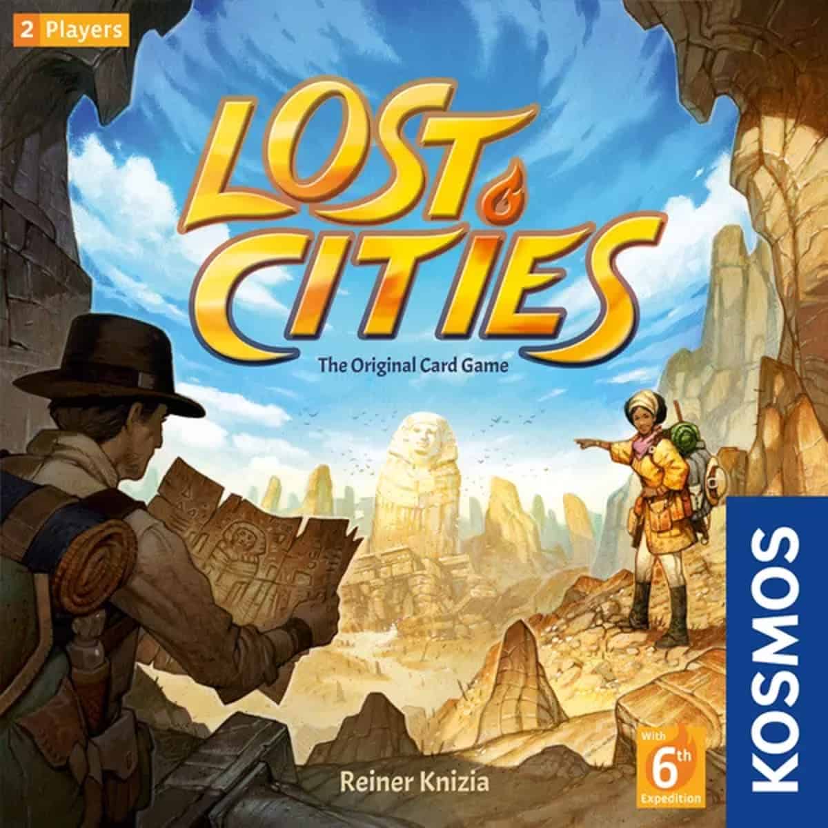 Lost Cities Travel Card  Game