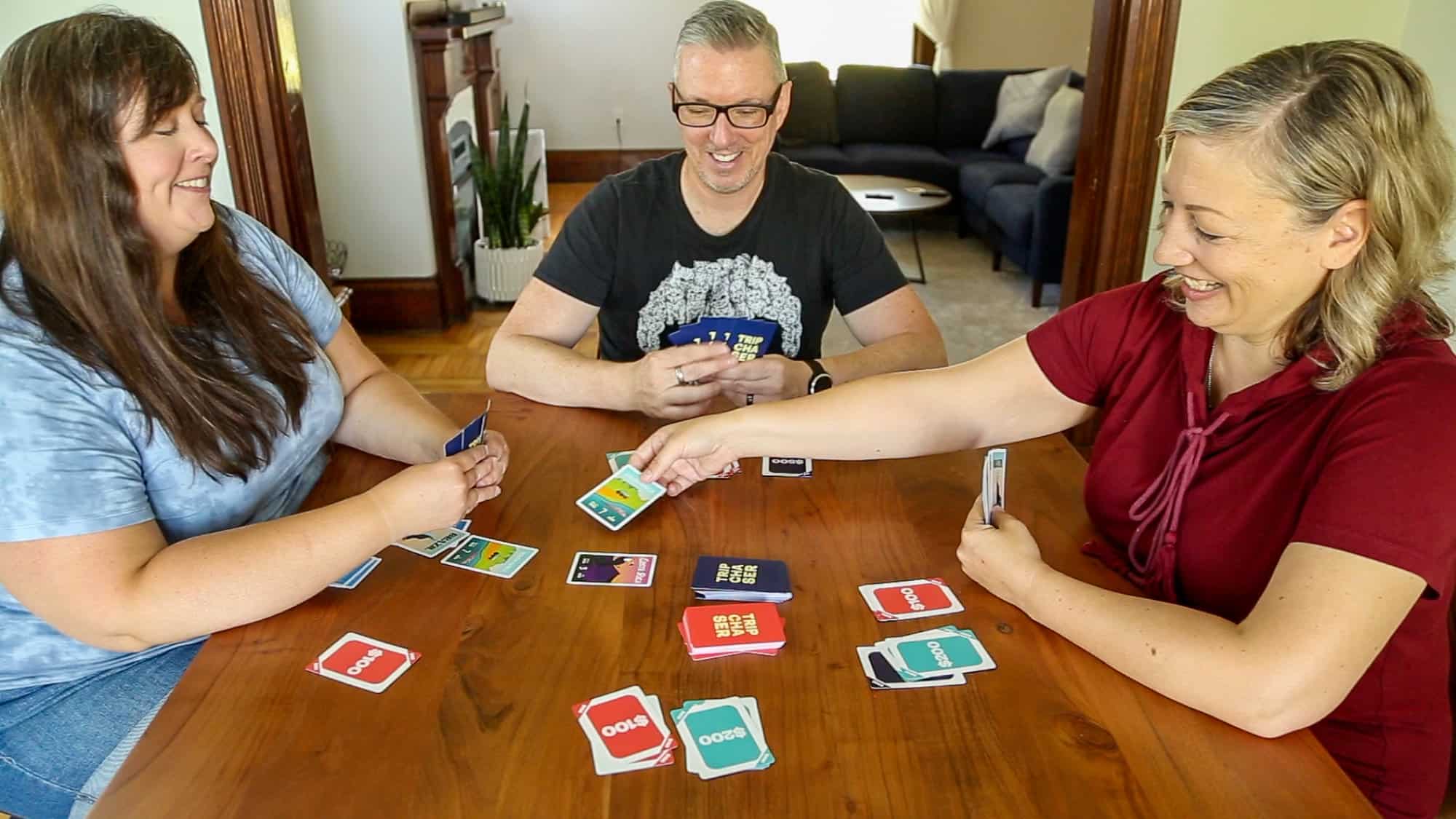 easy travel card games