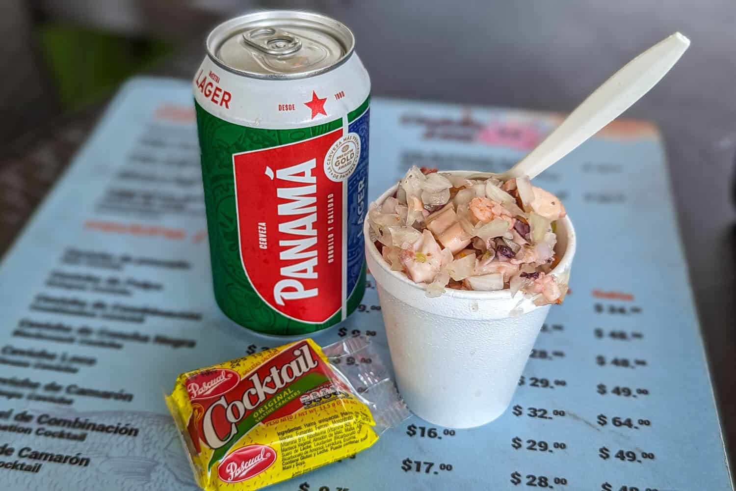 Ceviche from Panama Seafood Market